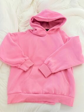 Pink hoodie